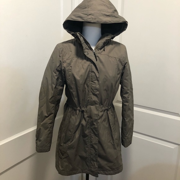 Ll bean spring ladies fleece lined coat size medium pet - Picture 1 of 7